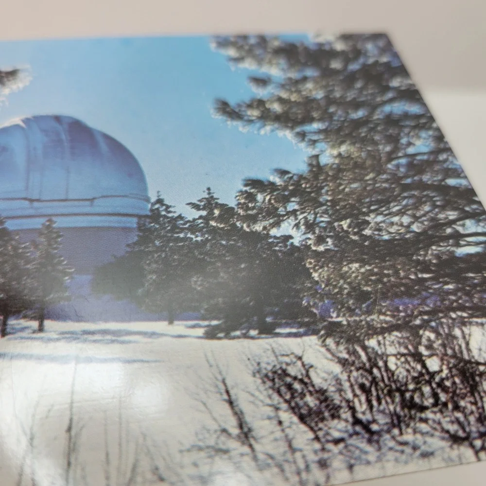 Vintage Palomar Observatory‎ Dome Postcard California Travel Souvenir